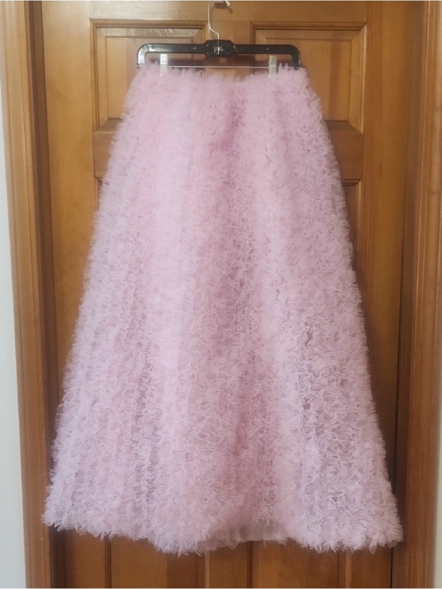 Puffy Bubblegum Pink Cloud Dress Or Skirt In Soft Tulle — image 4 of 8
